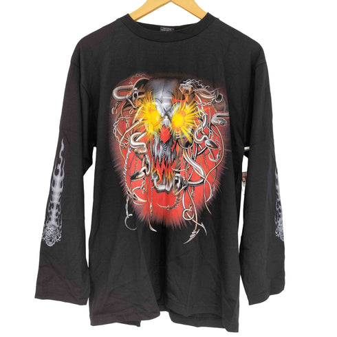 IMPORT GEAR 両面 プリント ロング Tシャツ メンズ import:L
